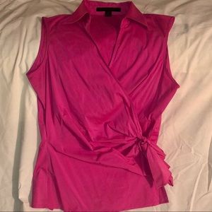 Express Women’s Wrap Sleeveless Shirt